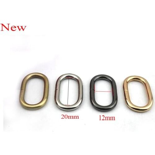 Metal Strap Adjuster O ring buckle, 3/4 Inch adjustable buckle