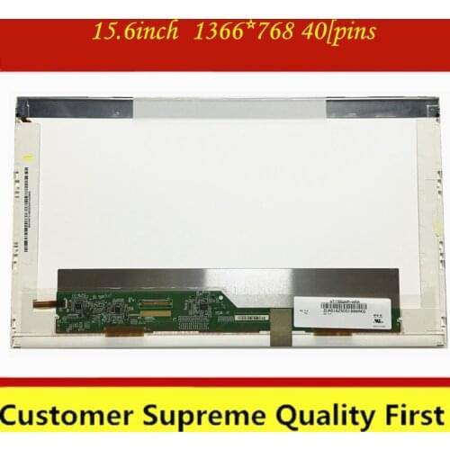 NT156WHM-N50 NT156WHM N50 B156XW02 LTN156AT02 LTN156AT24 TLN156AT32 HT156WXB Laptop Lcd Screen 1366*768 40 Pins