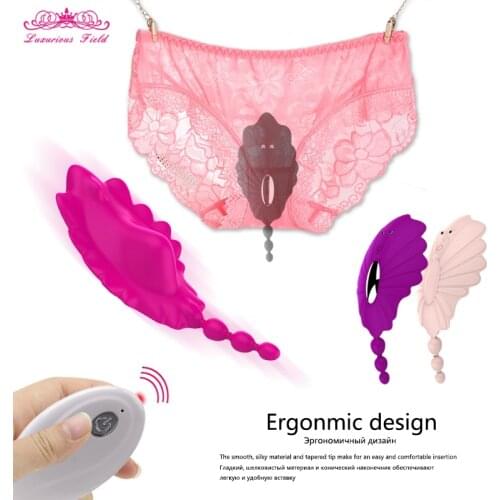 10 Speed Wearable Butterfly Vibrator Silicone Wireless Remote Vibrating Panties Orgasm Clit stimulation Vaginal Women Sex toys