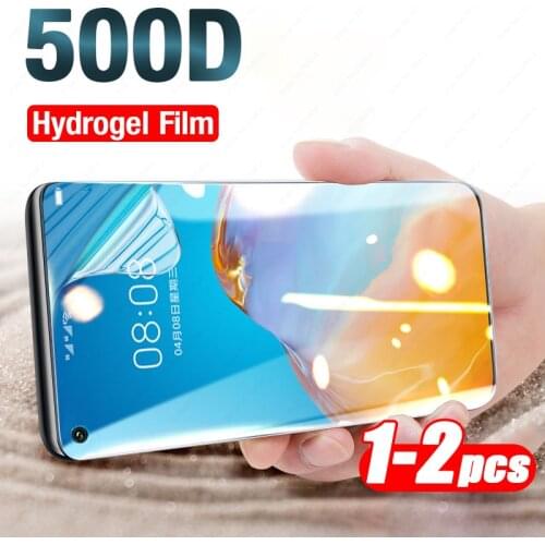 1-2 pcs Hydrogel soft film for huawei honor 9a 9s 9c 9 a s c screen protector for Huawei y5p y6p 2020 soft Film not glass