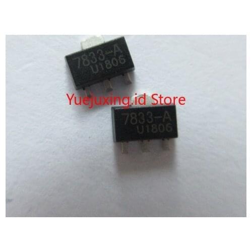 50pcs ht7833-1 ht7833a-1 chip sot89 pin t092 has low voltage differential voltage stabilizing circuit