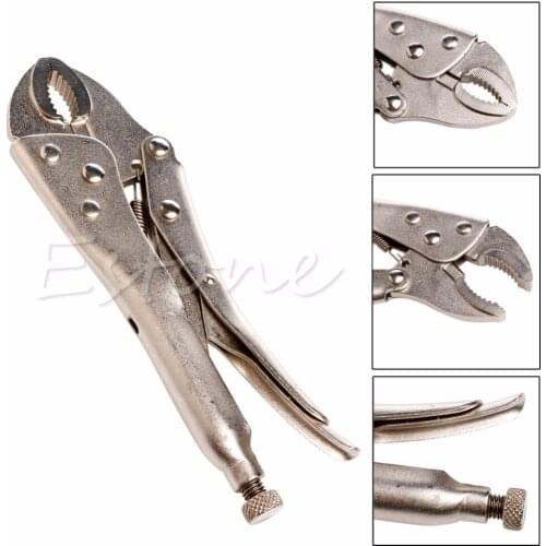 7'' Pro Straight Jaw Locking Mole Plier Vise/Vice Grips Pliers Welding Tool #RW1209