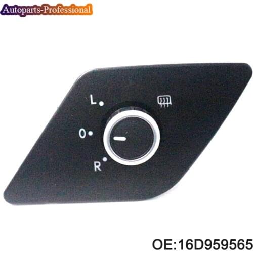 Car accessories New Mirror Control Heat Fold Knob Switch For Volkswagen VW Jetta MK6 2011-2013 16D959565 6 PINS