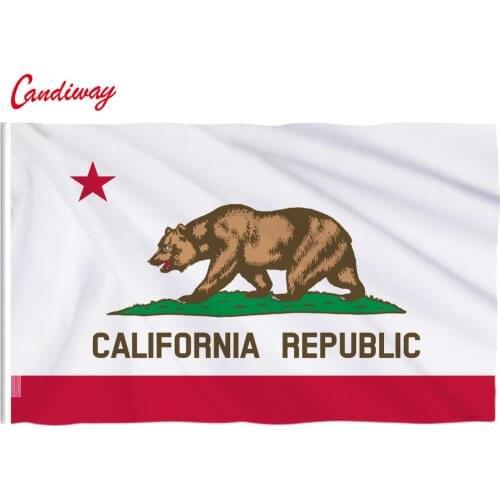 90 x 150cm California State Flag United States Flag Banner Outdoor Indoor Home Decor