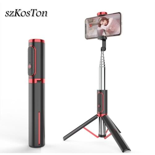 New Bluetooth Selfie Stick Tripod Wireless Selfie Stick Monopod With Remote Control For IOS iPhone11 Xiaomi Huawei Android Phone