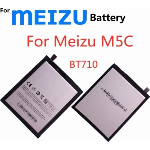 BT710 M5c Replacement Battery For Meizu M5C Meilan 5C M710M M710H M793Q Blue A5 Mobile Phone Battery 3060mAh High Capacity