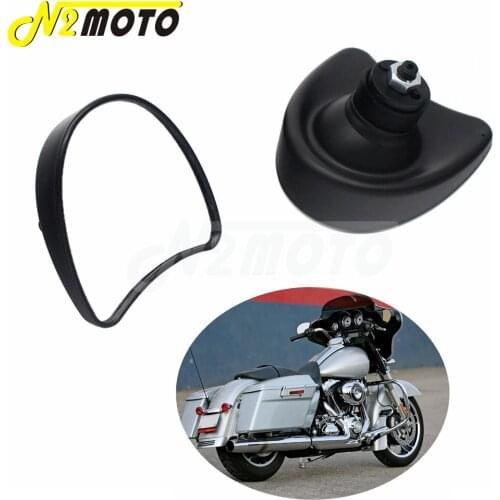 For Harley Street Glide FLHX Electra Glide FLHT FLHTK FLHTCU 1996-2013 Motorbike Inner Fairing Mount Side Rear Mirrors 91945-98B