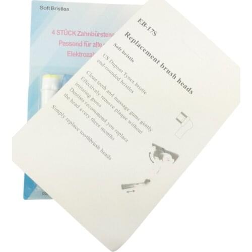 EB-17S EBS-17A Sensitive Electric Toothbrush Heads Oral Care 4pcs/Lot Free Shipping