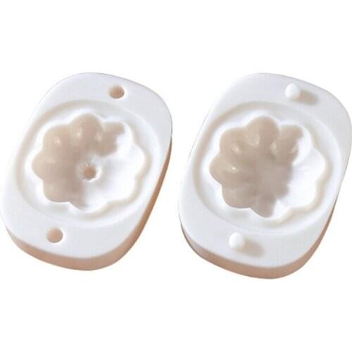 69HC Mooncake Mold Silicone Craft Cake Clay Soap Decorating Family Pumpkin Persimmon