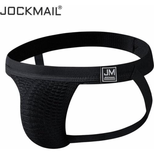 Jockmail 2020 New Jockstrap Men underwear Sexy Mens Athletic Supporter jockstrap homme shorts Strap Jock gay underwear g string