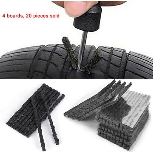 20Pcs Tubeless Tyre Tire Puncture Repair Kit Strips Plug Bike Van Car Truck Automobiles, Parts & Accessories