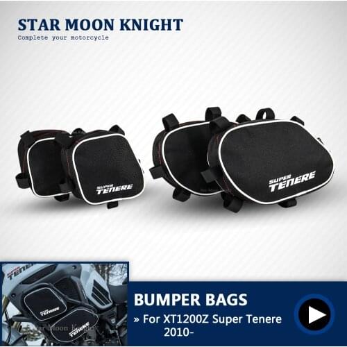 For Yamaha XTZ1200 XT1200Z Super Tenere Bumper Frame Crash Bars Bags Repair Tool Placement Waterproof Bag Package Toolbox