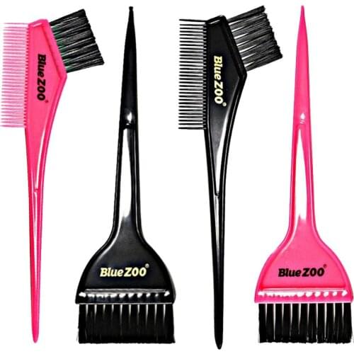 4pcs Hair Color Brush Set, Hair Dye Brush Set, Rat Tail Comb