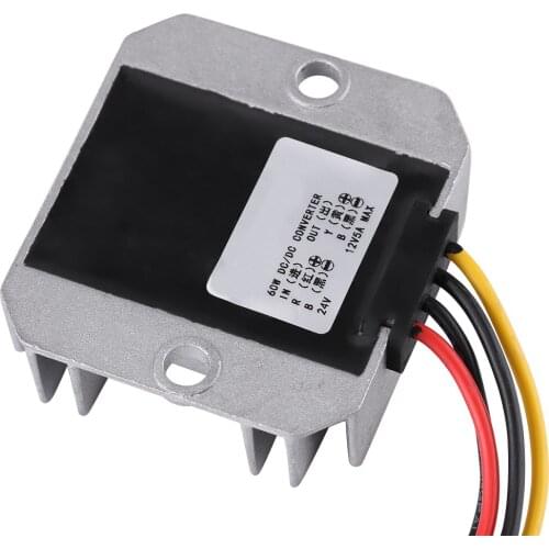 New DC-DC 24V To 12V 5A 60W Voltage Step Down Module Buck Power Supply Converter For Car Vehicle Power Converter