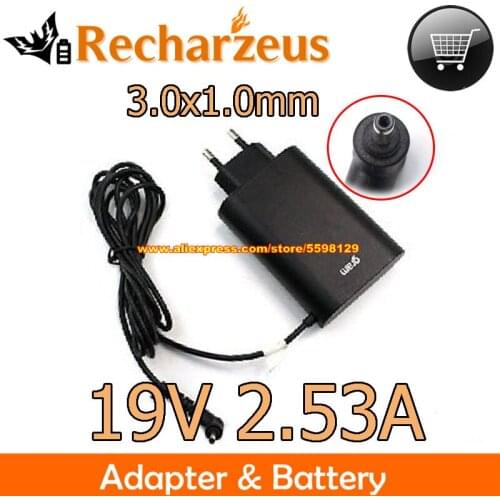 Genuine EU Plug For LG GRAM 15Z970 14Z980C MSIP-REM-APY WA-48B19FS Ac Adapter HU10182-17147 19V 2.53A ADS-48MS-19-2 Charger
