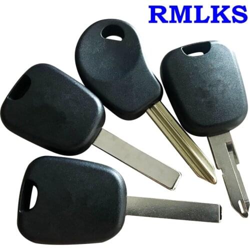 RMLKS Transponder Key Shell Uncut VA2 HU83 NE73 Blade Fit For Citroen C1 C2 C3 C5 Fit For Peugeot 206 207 307 With ID46 Chip Key