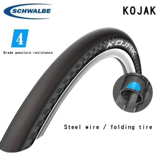 Schwalbe Kojak sports travel tire 17 18 26 inch steel wire 26 * 1.35 folding puncture resistant smooth head tire