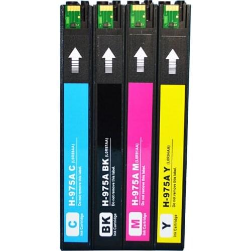 4 color Compatible Ink Cartridge for HP975 for HP PageWide 452dw 352dw 377dw 452dn 477dn 477dw 552dw 577dw P55250dw P57750dw