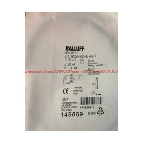 100% NEW BES M12MI-NSC40B-BV03 proximity switch inductive three-wire NPN normally open sensor