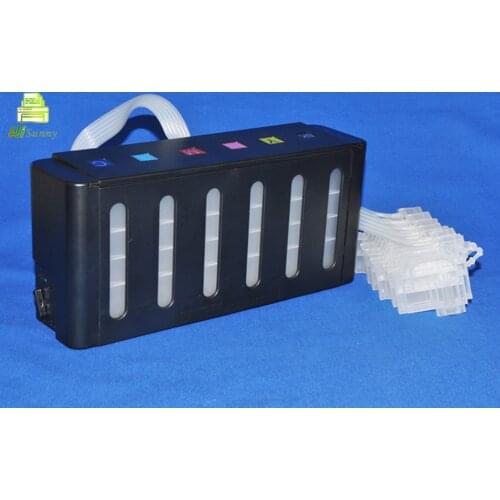 2sets Grade A 6 Colors Continuous Ink Supply System for Epson L800 L801 L805 L810 L850 L1800 L1300 CISS
