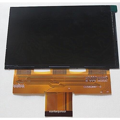 5.8-inch projector LCD screen C058GWW1-0 resolution 1280*768