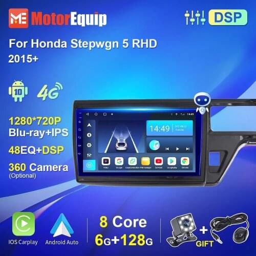 Car Radio 2din For Honda Stepwgn 5 RHD 2015+ Multimedia Player GPS Navigation 4G WiFi Android Auto Carplay IPS Screen no dvd