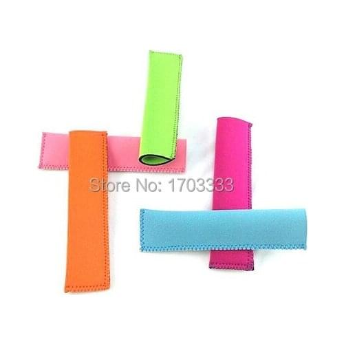 Popsicle Holders Pop Ice Sleeves Freezer Summer Icy Block Lolly Cream Holder For Kids 15.5*4cm Free Shipping #TU6I