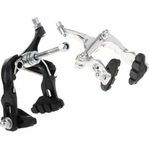 Bicycle Brake Caliper Front Aluminum Alloy Road Bike MTB Long Arm Anodized Fixed