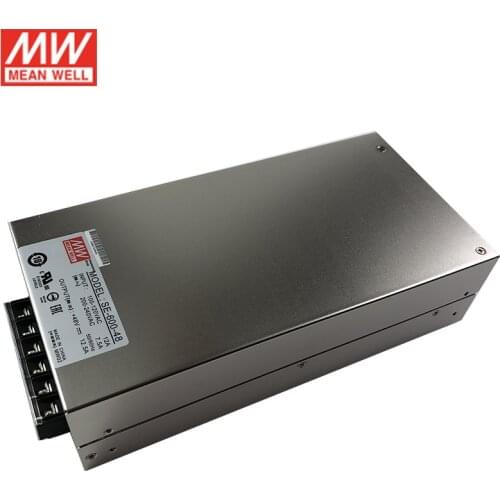 SE-600-48 MEAN WELL 600W 48V Switching Power Supply 110V/220V AC to 48V DC 12.5A 600W Meanwell Power Supply Unit Transformer PSU