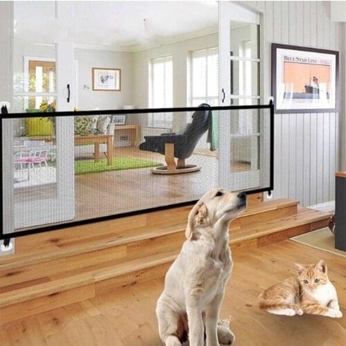 New pet isolation net Portable folding dog fence Pet fence dog supplies dog accessories for large cat stuff