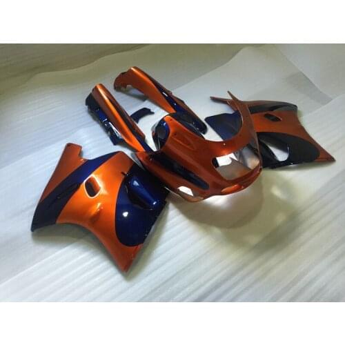 Orange Cyan Fairing kit for KAWASAKI Ninja ZZR1100 1993 2001 2003 ZX-11 ZZR1100D 93 01 02 03 ABS Fairings set +7gifts KK08