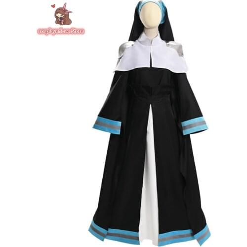 Fire Force Enen No Shouboutai /Enn Enn no Shouboutai Iris Uniform Cosplay Costume for Halloween Christmas Costume