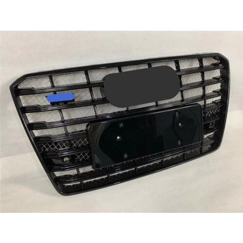 Car Front Bumper Grill Center Grille for Audi A8 2014 2012 2013 2017for W12 Style Bumper Grille
