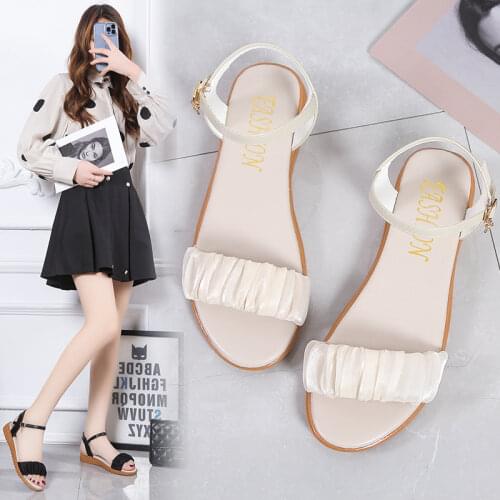 New Fashion Summer Women Sandals Female Beach Shoes Genuine Leather Sports Platform Sandals Flat Shoes Women Buty Damskie Ll231