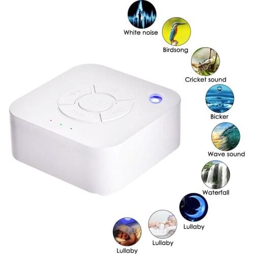 Sleep White Noise Machine USB Rechargeable Timed Shutdown Sleep Sound Machine For Sleeping & Relaxation for Baby Adult