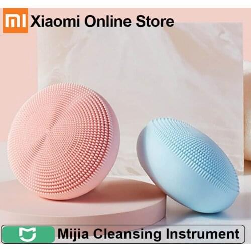 Xiaomi Mijia Sonic Cleansing instrument Type-C Charging 3 Gear Mode IPX7 Waterproof Silicone Massager Cleansing instrument