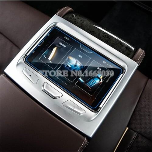 Tempered Glass Rear Seat FPD Screen Protector For BMW 7 Series G11 G12 2016-2020 Car accesories interior Car decoration