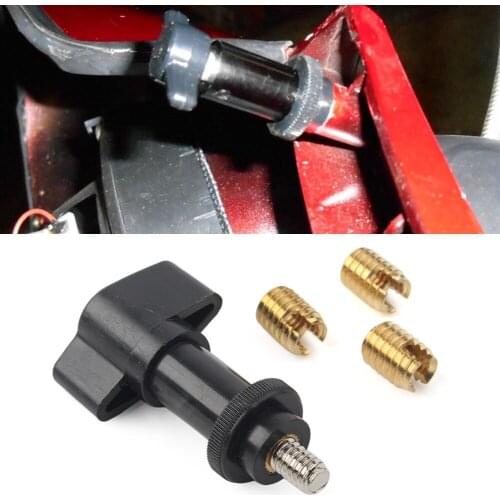 For Harley Touring FLHX FLHT Motorcycle Batwing Fairing Replacement T-Handle Brass Thread Cutting Insert Repair Spare Kit