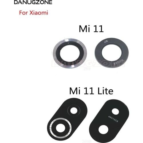1PCS/Lot For Xiaomi Mi 11 Lite Back Lens Rear Camera Glass Lens Mirror