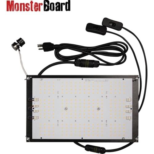 120w monster board v4 plus samsung lm301h cree ir 660nm lg uv led grow lights for indoor green house grow 3000k/3500k
