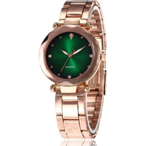 2020 Luxury Watch for Women Stylish Gold Belt Clock Ladies Wrist Watches Crystal Female Quartz Watch Fashion Womens Wristwatch