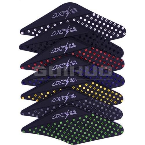 7 colour High quality Motorcycle Tank Traction Side Pad Gas Fuel Knee Grip Decal For YAMAHA M-Slaz 150
