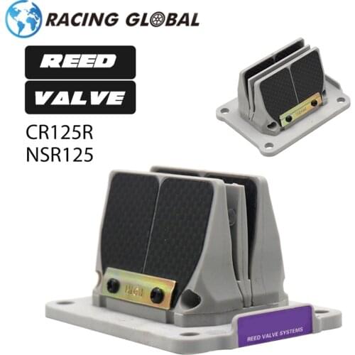 ALCON-Racing Carbon Fiber Plate Intake Reed Valve Set For Honda CR125R 1987-2002 NSR125 1987-2002 Motorcycle Dit Pit Bike