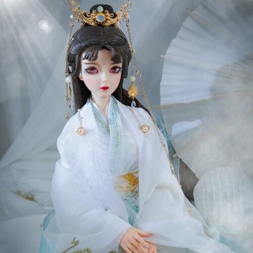 Flower Goddess LvZhu bjd sd doll 1/3 body girl eyes doll more doll town Chinese ancient beauty fairy
