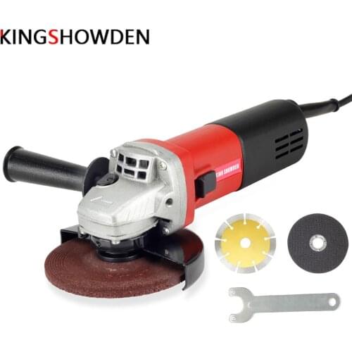220V 125mm Electric Angle Grinder Machine 1200W 6-Variable Speed Angular Power Tool Grinding Cutting Grinding Metal Wood