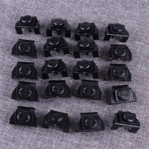 20 Sets 53879-58010 Car Front Fender Bumper Cover Clip Kit Fit for Toyota Camry Corolla Lexus Highlander Prius Accessories