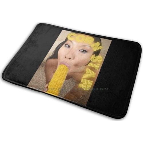 Asa Akira-Suck Corn-Cornstar Mat Rug Carpet Anti-Slip Bedroom Entrance Door Mat Asa Akira Mia Khalifa Alexis Texas Sasha Grey