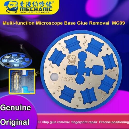 Microscope Disc Removal Glue Positioning Slot Base Repair Fixture For iPhone 6/6P/6S/6SP/7/8/8P Motherboard IC Chip Maintenance