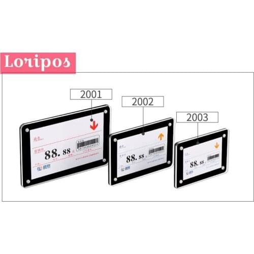 Magnetic Acrtylic Photo Frame Table Desk Sign Holder Frame Label Holder Price Tag Name Card Display Acrylic Picture Frame Block