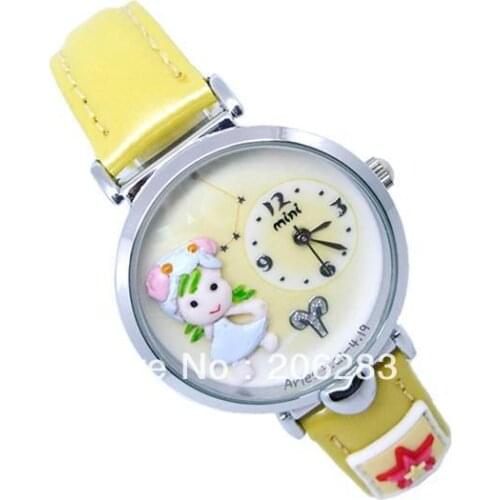 MN803 Fashion originality MINI watch 3D Aries watch DIY women watch 1pc+free shipping